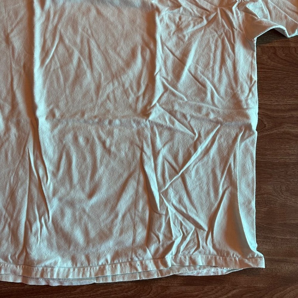 Hanes Beefy-T White Tee Oli Gas E.R. Vine & Sons INC T-Shirt Size XL - Picture 7 of 16